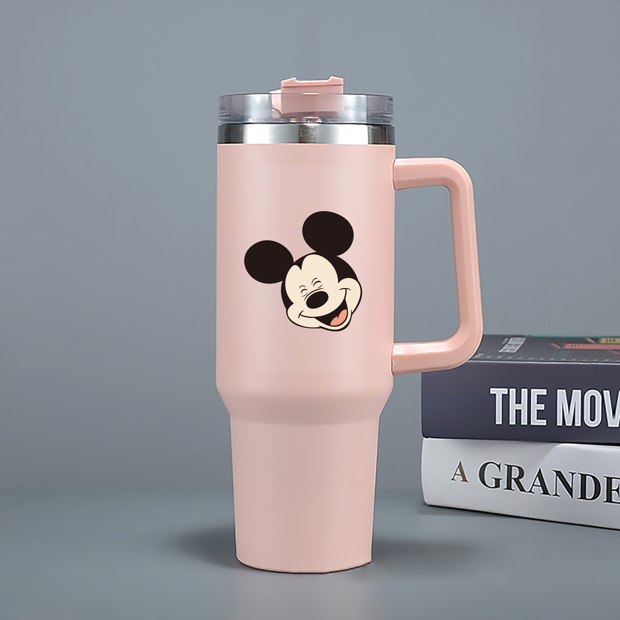 （画像用） ミッキーマウス Mickey Mouse 1200mL車用タンブラー（カラープリント）